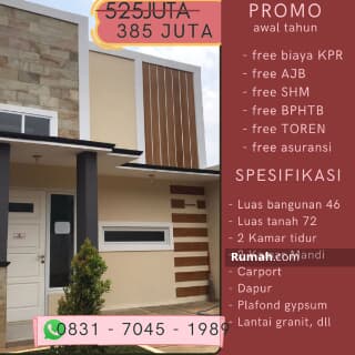 Detail Rumah 300 Juta Tangerang Nomer 18