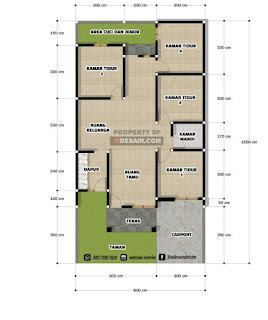 Detail Rumah 4 Kamar Tidur Nomer 57