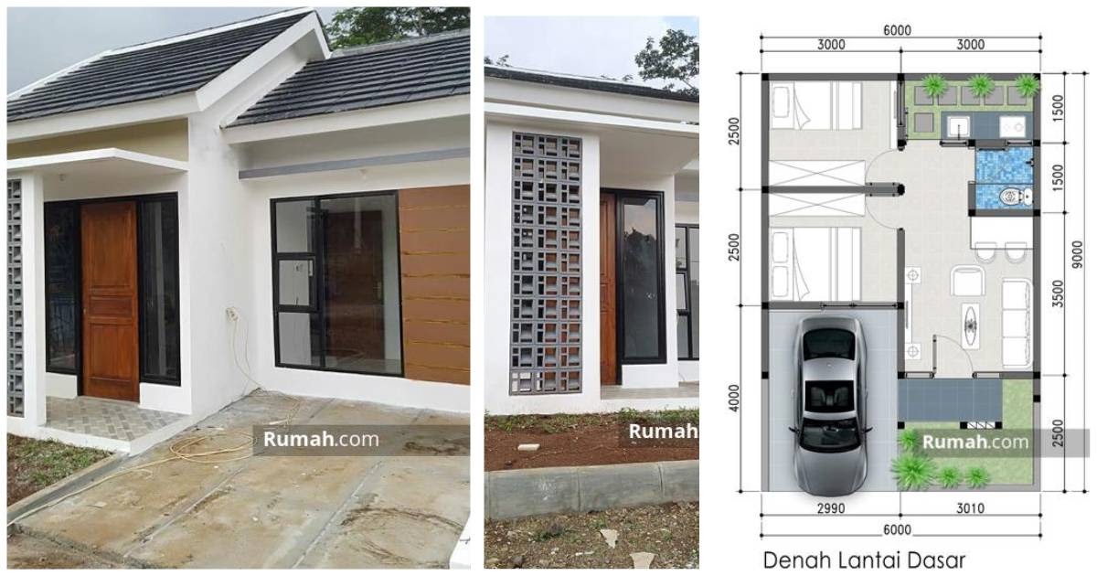 Detail Rumah 6x9 Tampak Depan Nomer 11