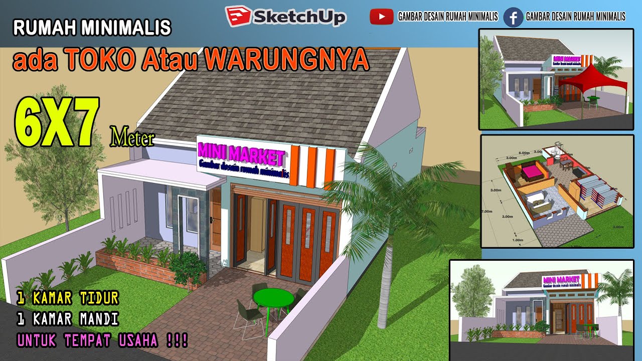 Detail Rumah Ada Warungnya Nomer 12