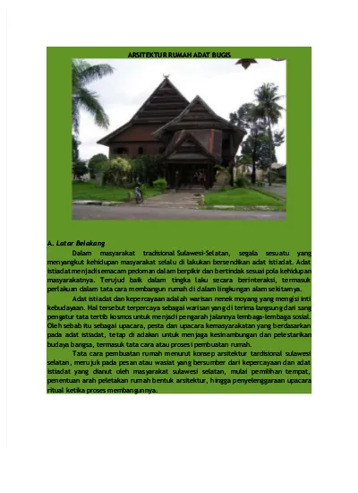 Detail Rumah Adat Bugis Bone Nomer 44