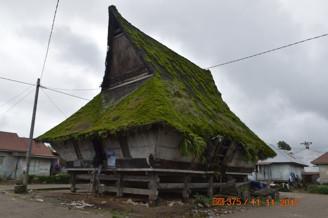 Detail Rumah Adat Karo Nomer 14