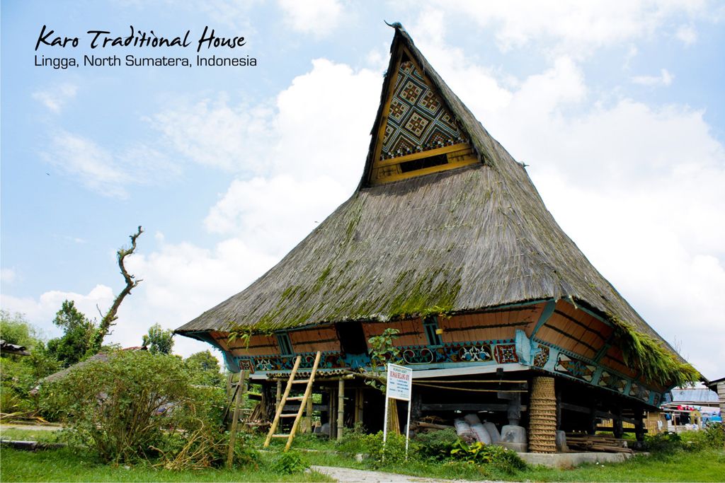 Detail Rumah Adat Karo Nomer 38