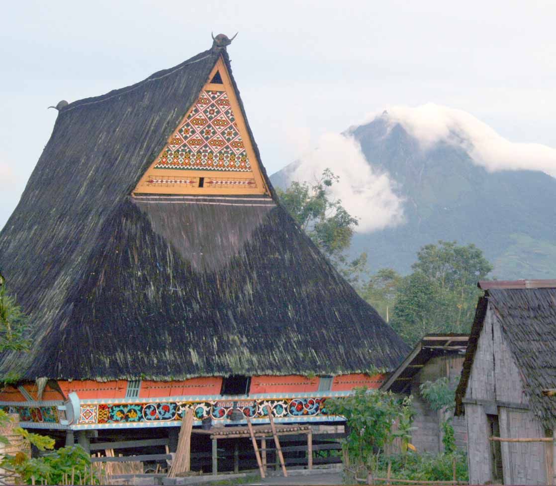 Detail Rumah Adat Karo Nomer 44