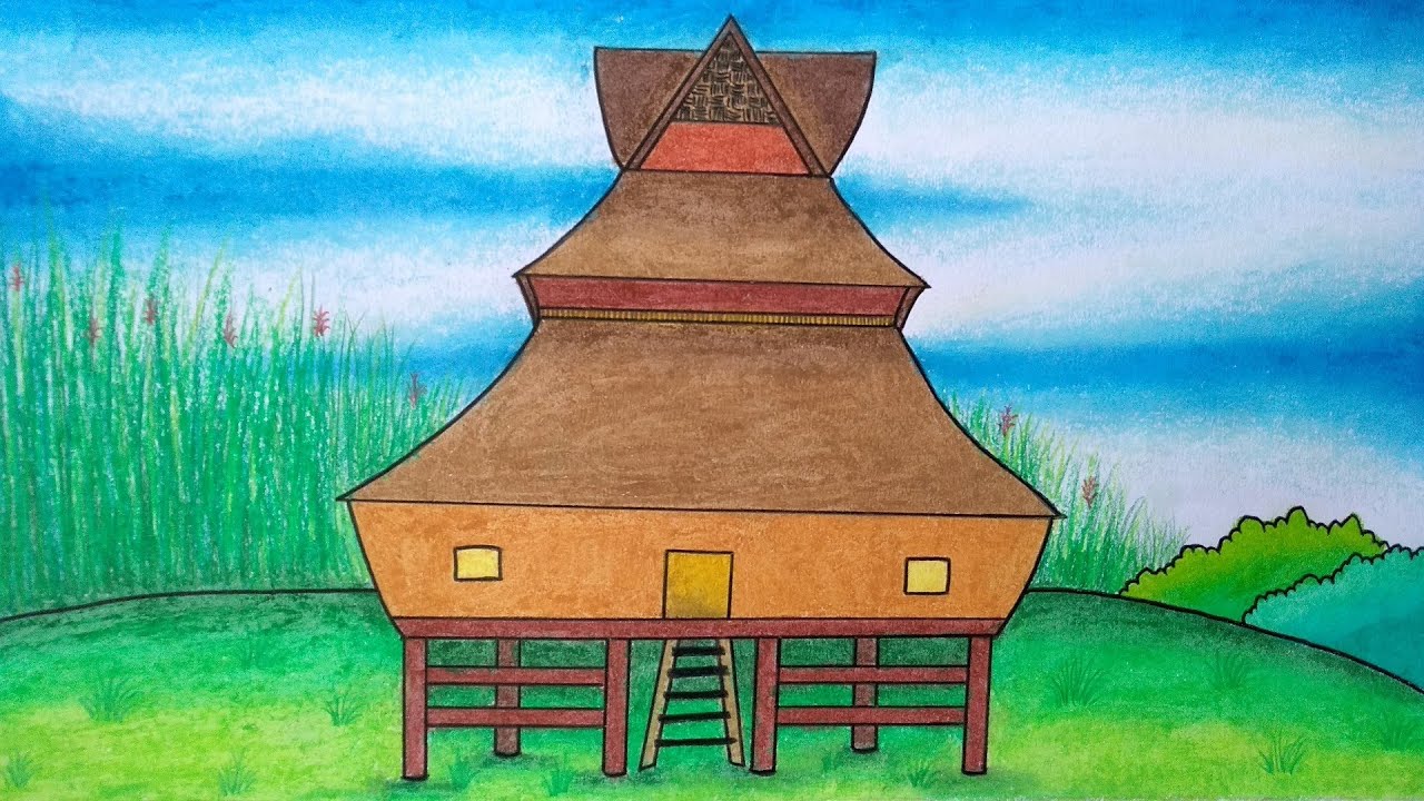 Detail Rumah Adat Karo Nomer 7