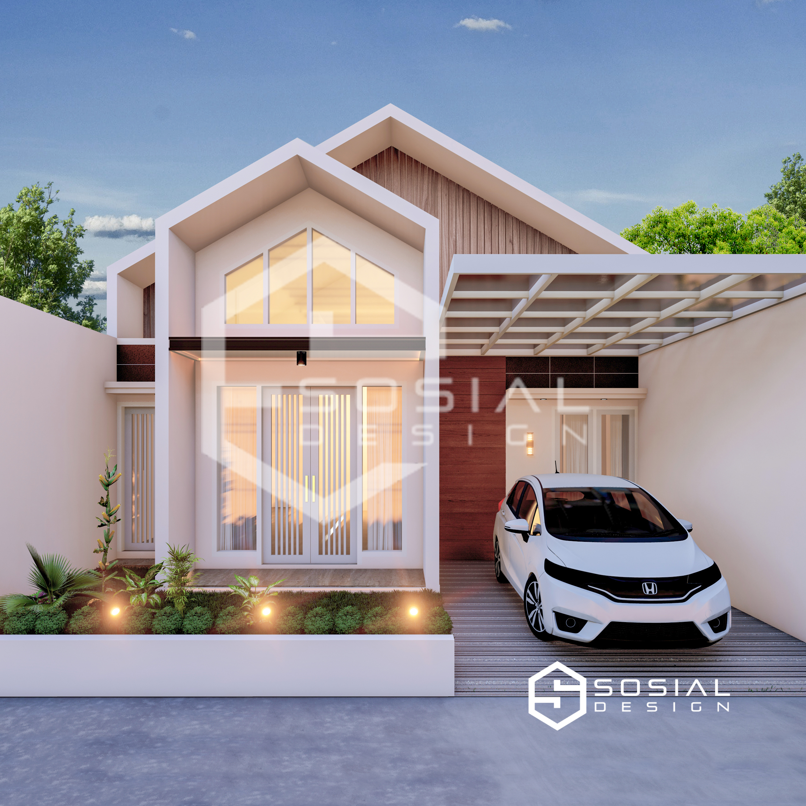 Detail Unsur Geometris Pada Rumah Minimalis Memberikan Kesan Nomer 19