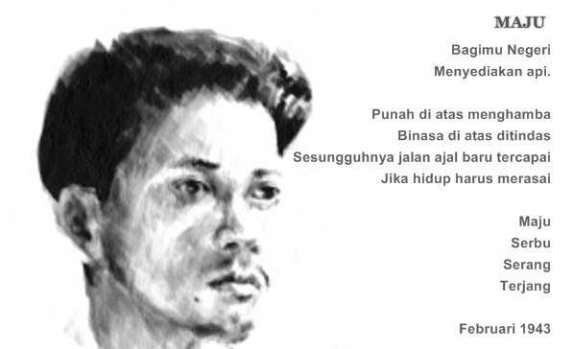 Detail Unsur Intrinsik Puisi Diponegoro Nomer 42