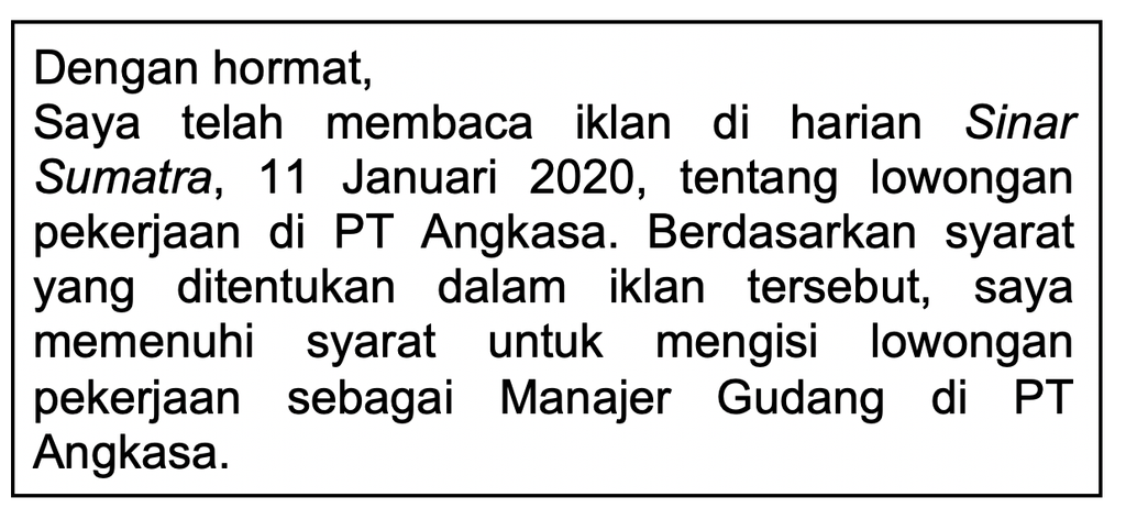 Detail Unsur Surat Lamaran Pekerjaan Nomer 18