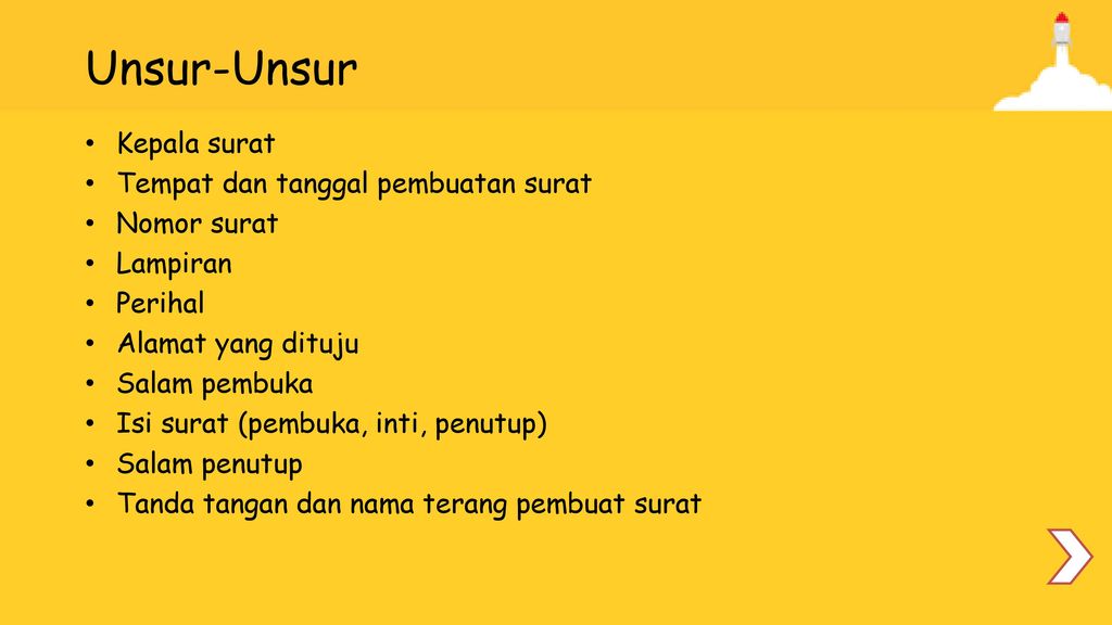 Detail Unsur Surat Penawaran Nomer 39