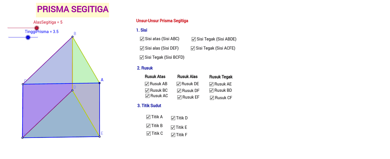 Detail Unsur Unsur Segitiga Nomer 16