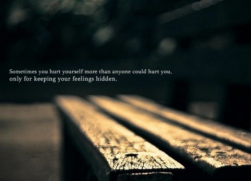 Hurt yourself. Don't Let your Fears Stand in the way of your Dreams. Understand Fear itself. You could have hurt yourself..