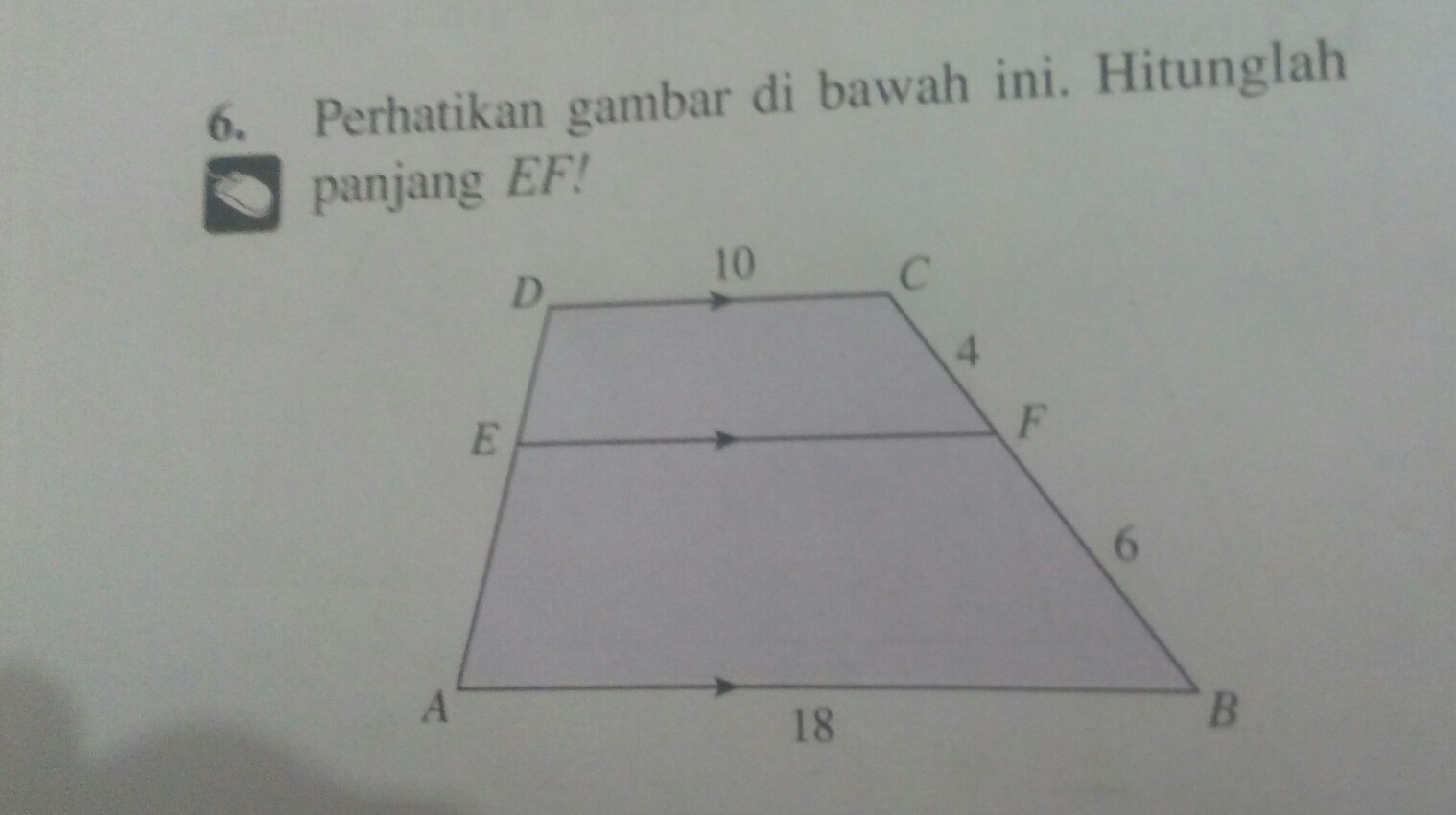 Detail Untuk Gambar Berikut Hitunglah Panjang Ef Nomer 14