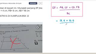 Detail Untuk Gambar Berikut Hitunglah Panjang Ef Nomer 17