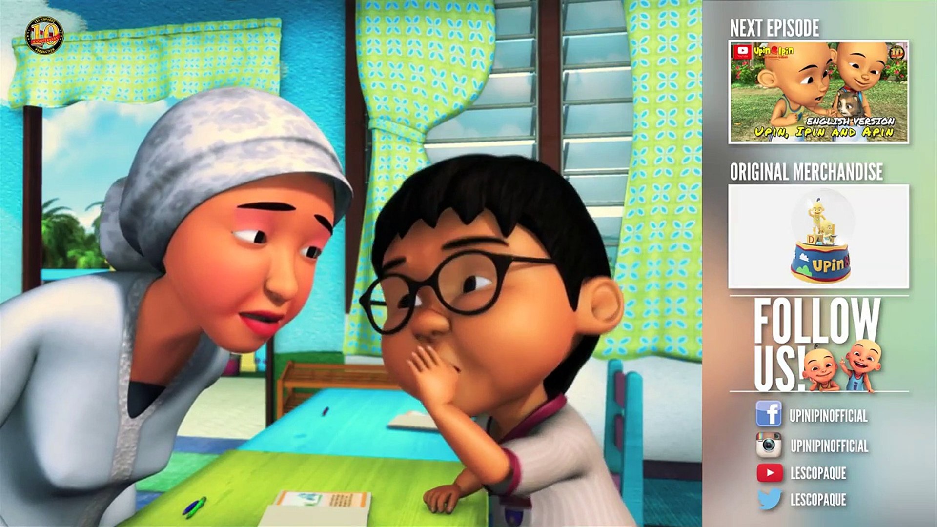 Detail Upin Ipin English Version Nomer 39