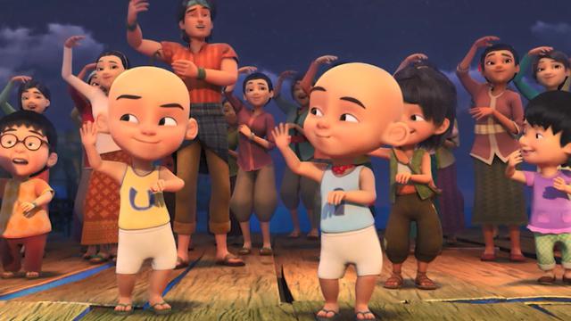 Detail Upin Ipin Naik Mobil Nomer 31