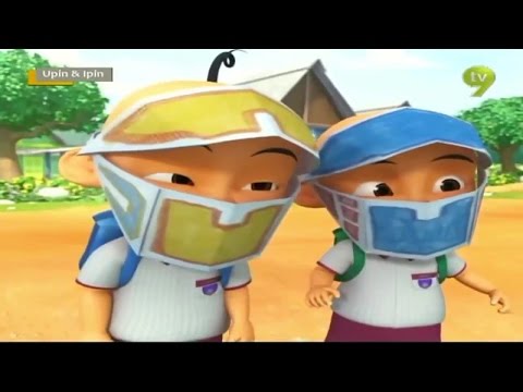 Detail Upin Ipin Pakai Masker Nomer 40