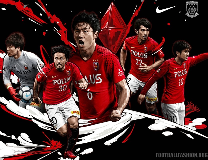 Detail Urawa Red Diamonds Jersey 2018 Nomer 5