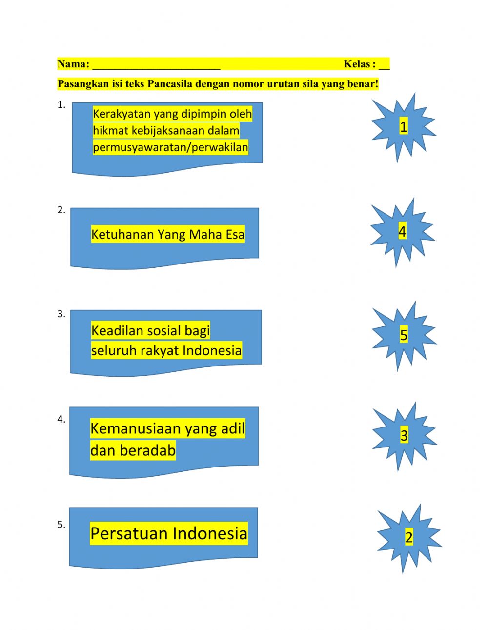 Detail Urutan Gambar Pancasila Nomer 14