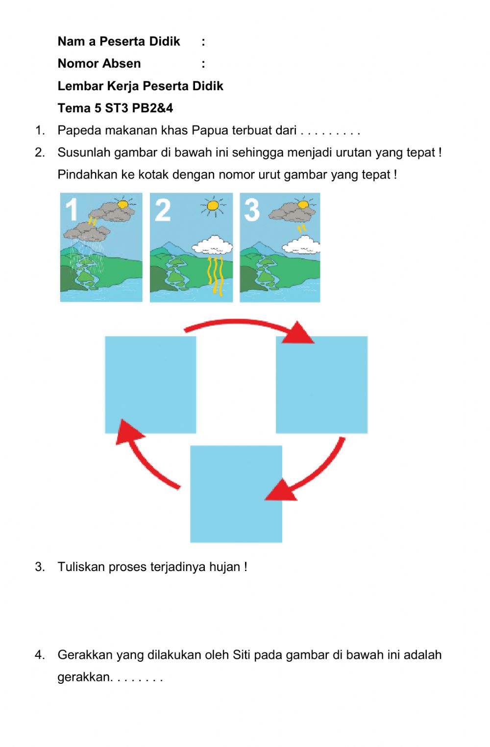 Detail Urutan Gambar Proses Terjadinya Hujan Nomer 35