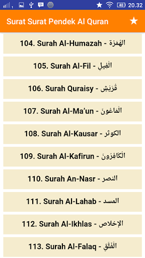 Detail Urutan Surat Alquran Juz 30 Nomer 18