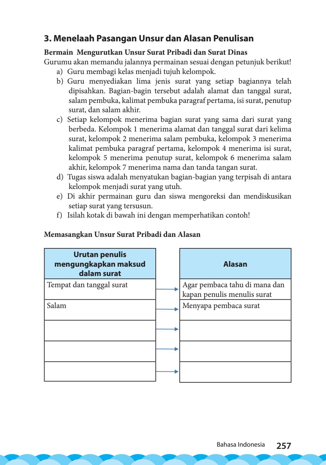 Detail Urutan Surat Pribadi Nomer 57