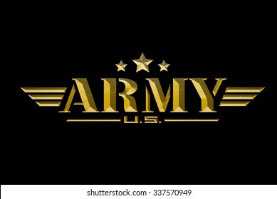 Detail Us Army Logo Nomer 11