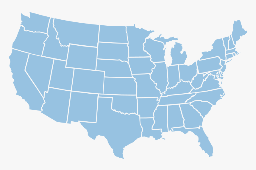 Us Map No Background - KibrisPDR