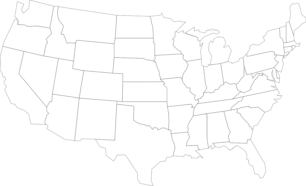 Detail Us Map No Background Nomer 18