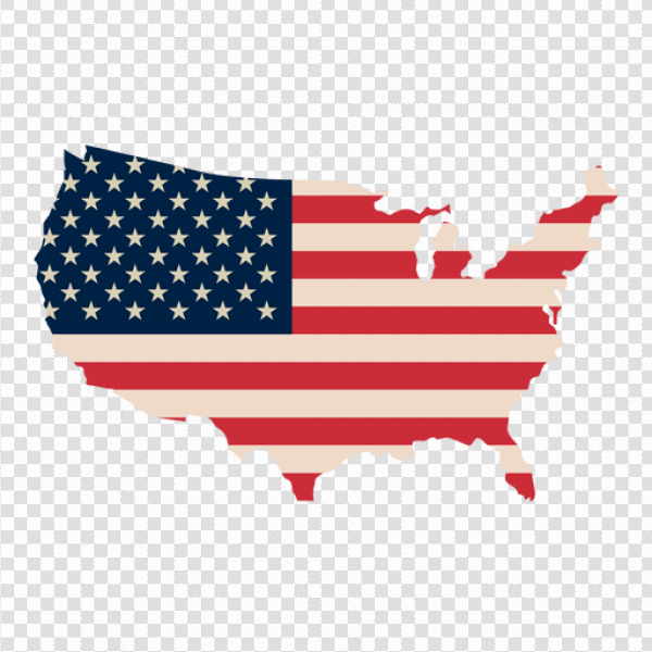 Detail Us Map No Background Nomer 38