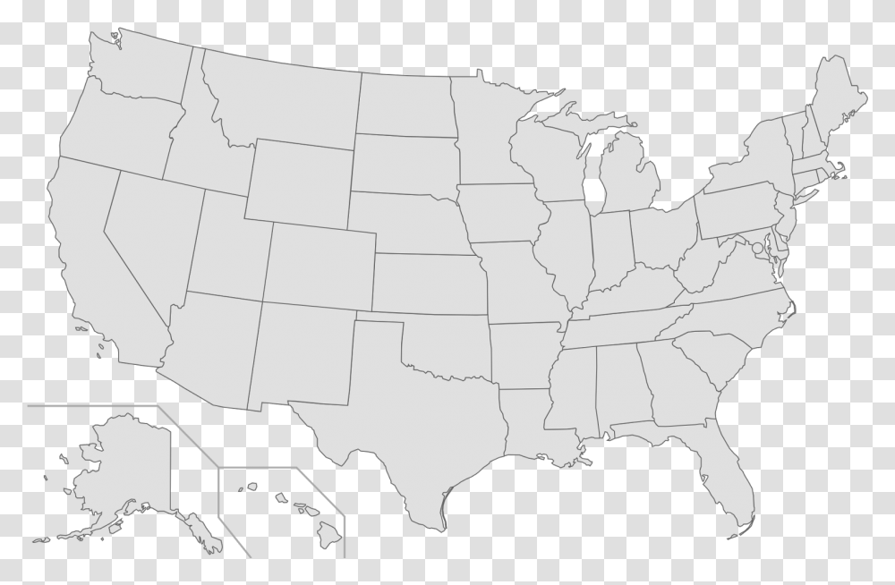 Detail Us Map No Background Nomer 40