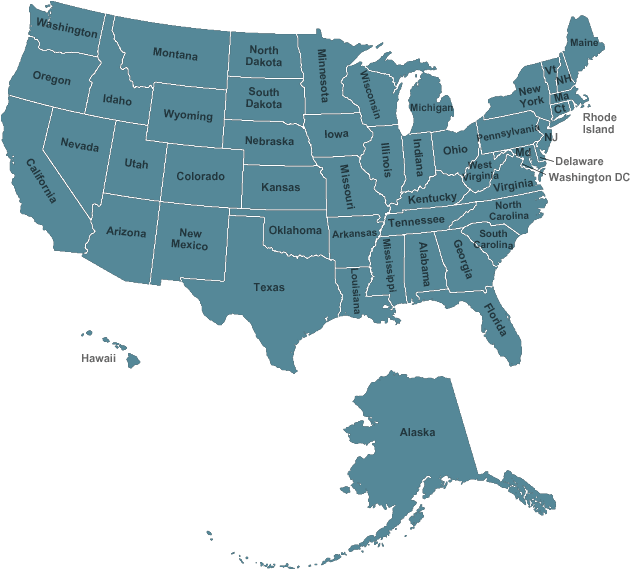 Detail Us Map No Background Nomer 42
