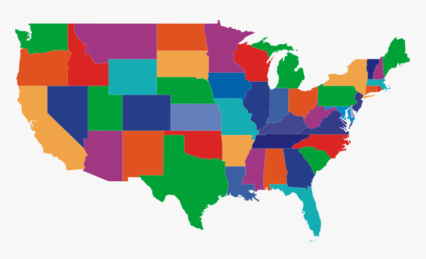 Detail Us Map Transparent Background Nomer 34