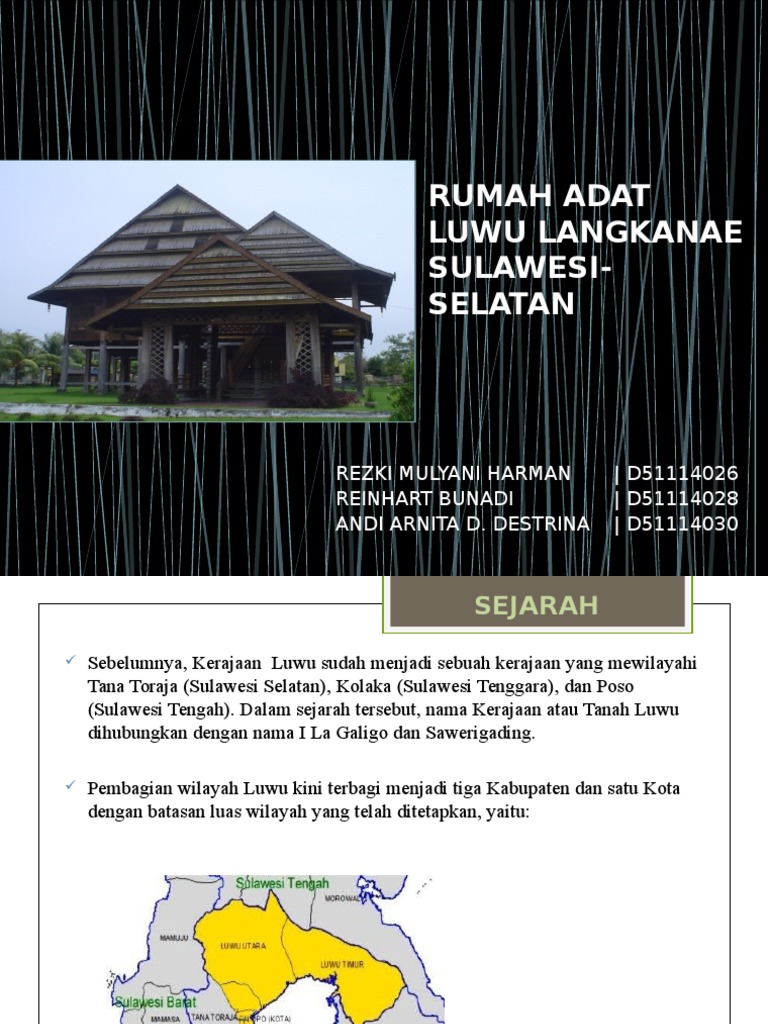 Detail Rumah Adat Luwu Nomer 46