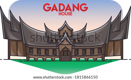 Detail Rumah Adat Minang Kartun Nomer 51