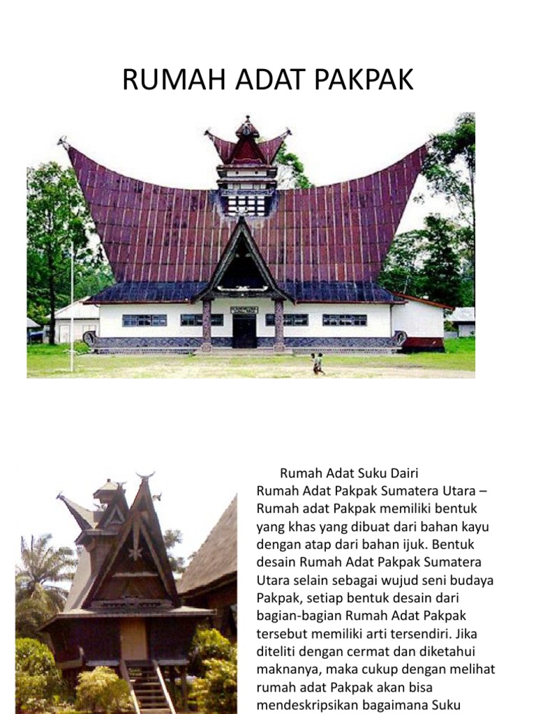 Detail Rumah Adat Pakpak Nomer 20