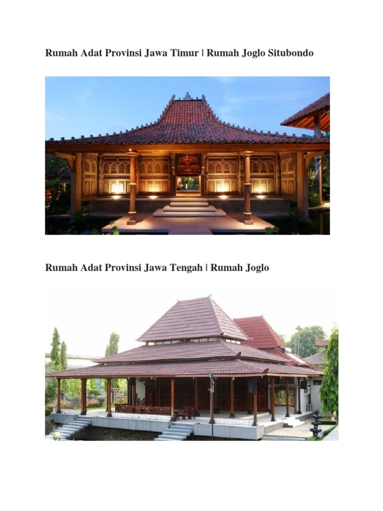Detail Rumah Adat Provinsi Jawa Tengah Nomer 45