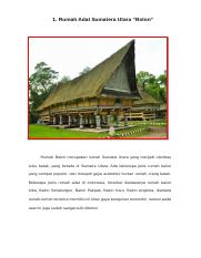 Detail Rumah Adat Sumatera Utara Gambar Pempek Nomer 22