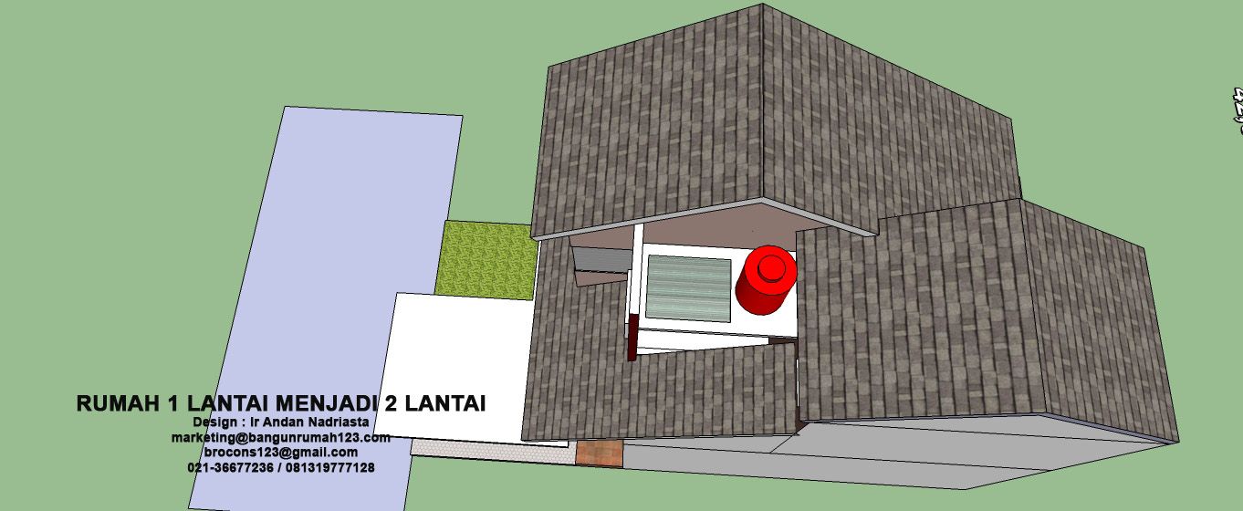 Download Rumah Atap Dak Beton 1 Lantai Nomer 56