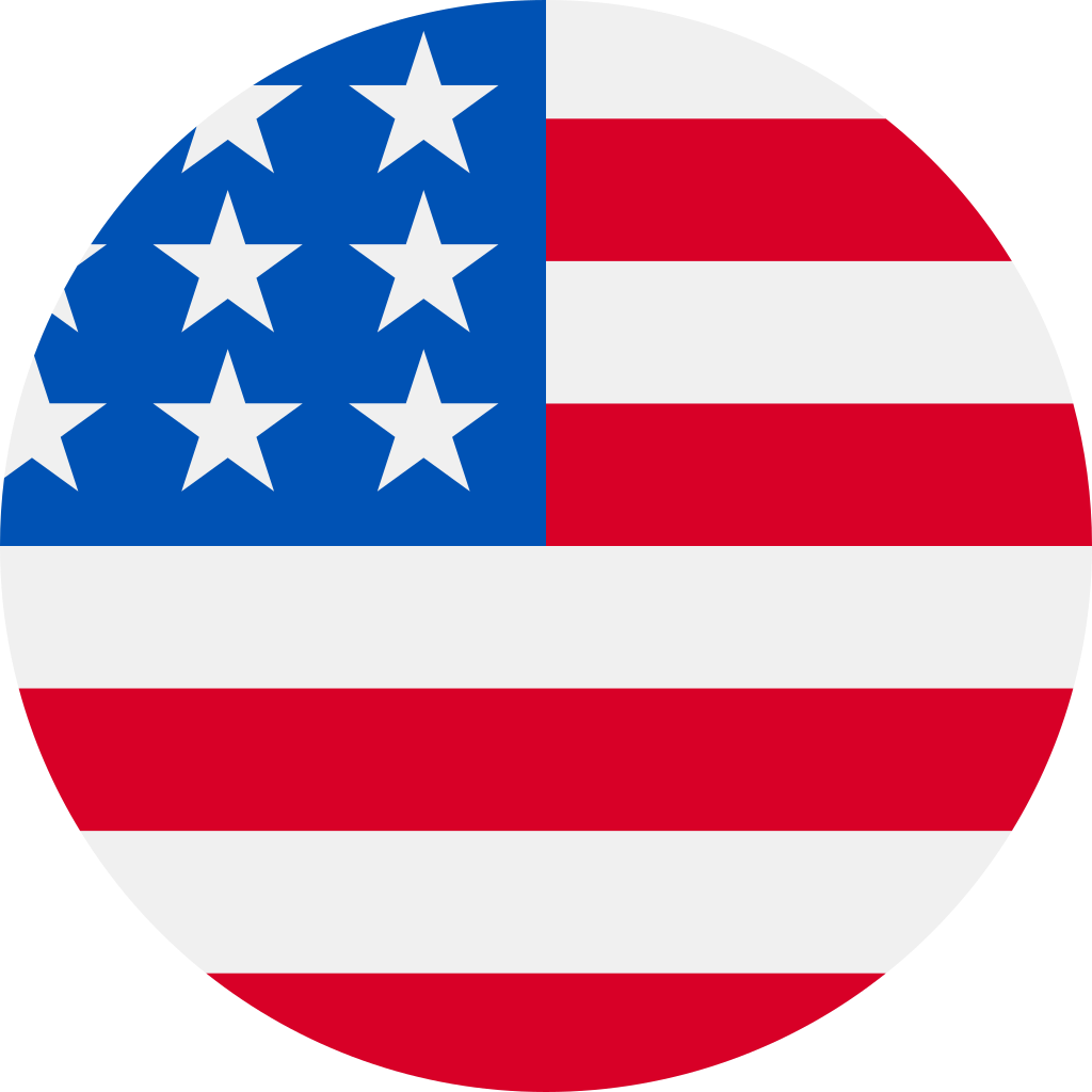 Usa Flag Icon - KibrisPDR