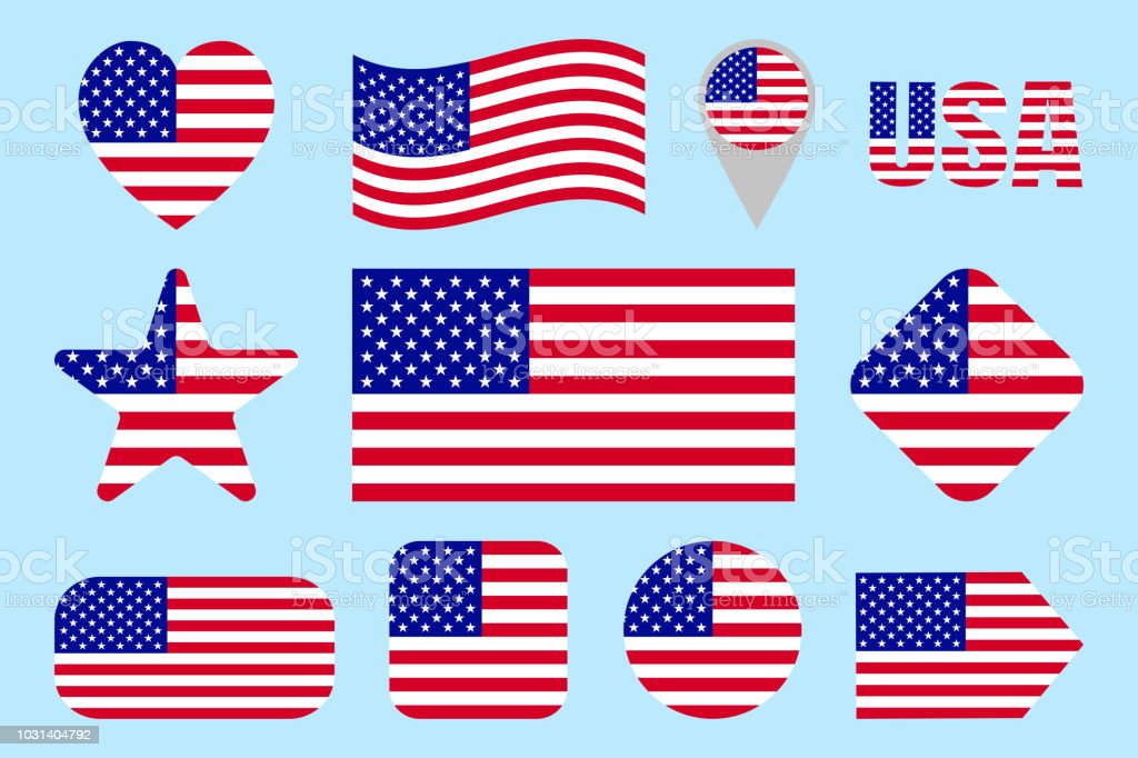 Detail Usa Flag Icon Nomer 49