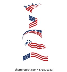 Detail Usa Flag Logo Nomer 41