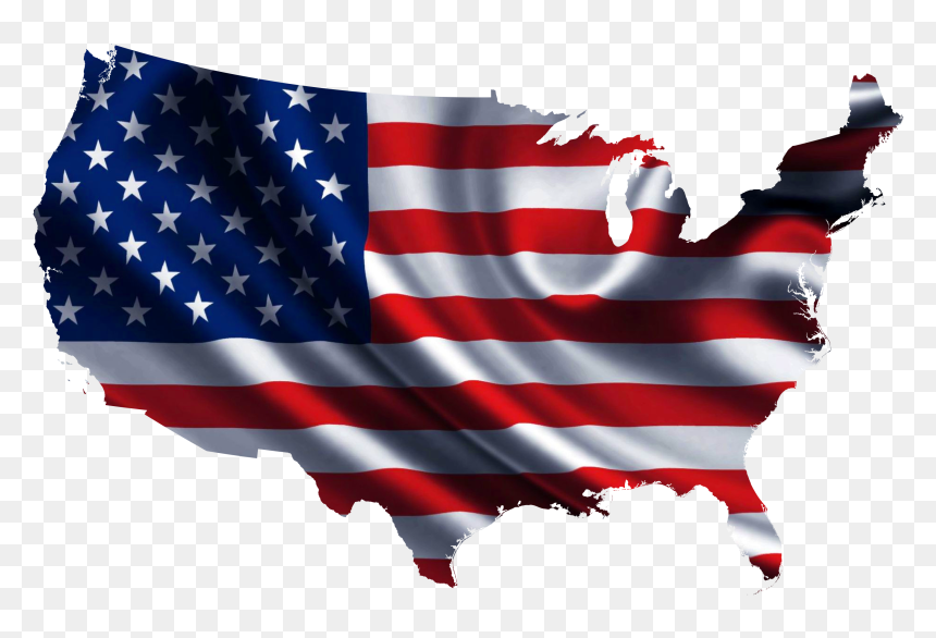 Detail Usa Flag Map Png Nomer 15