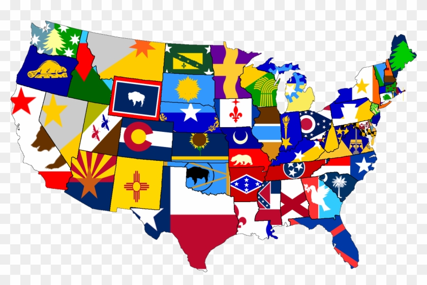 Detail Usa Flag Map Png Nomer 22