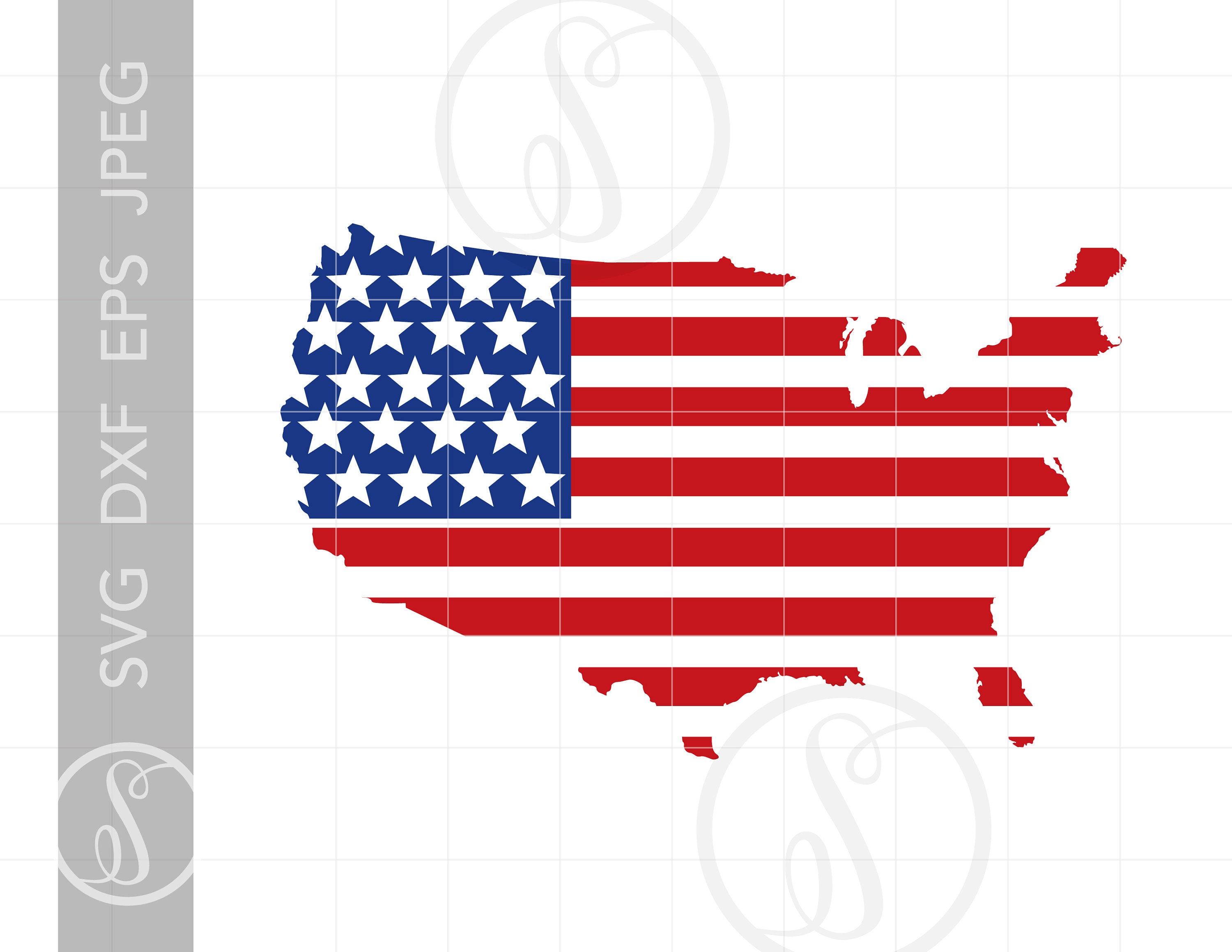 Detail Usa Flag Map Png Nomer 42