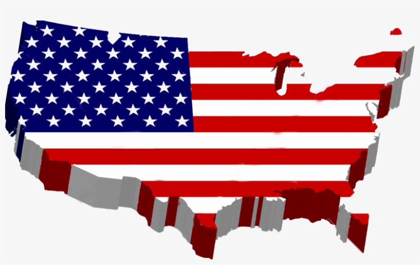 Detail Usa Flag Map Png Nomer 8