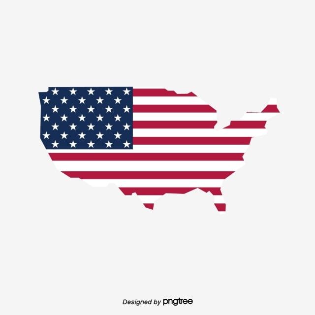 Detail Usa Flag Map Png Nomer 10