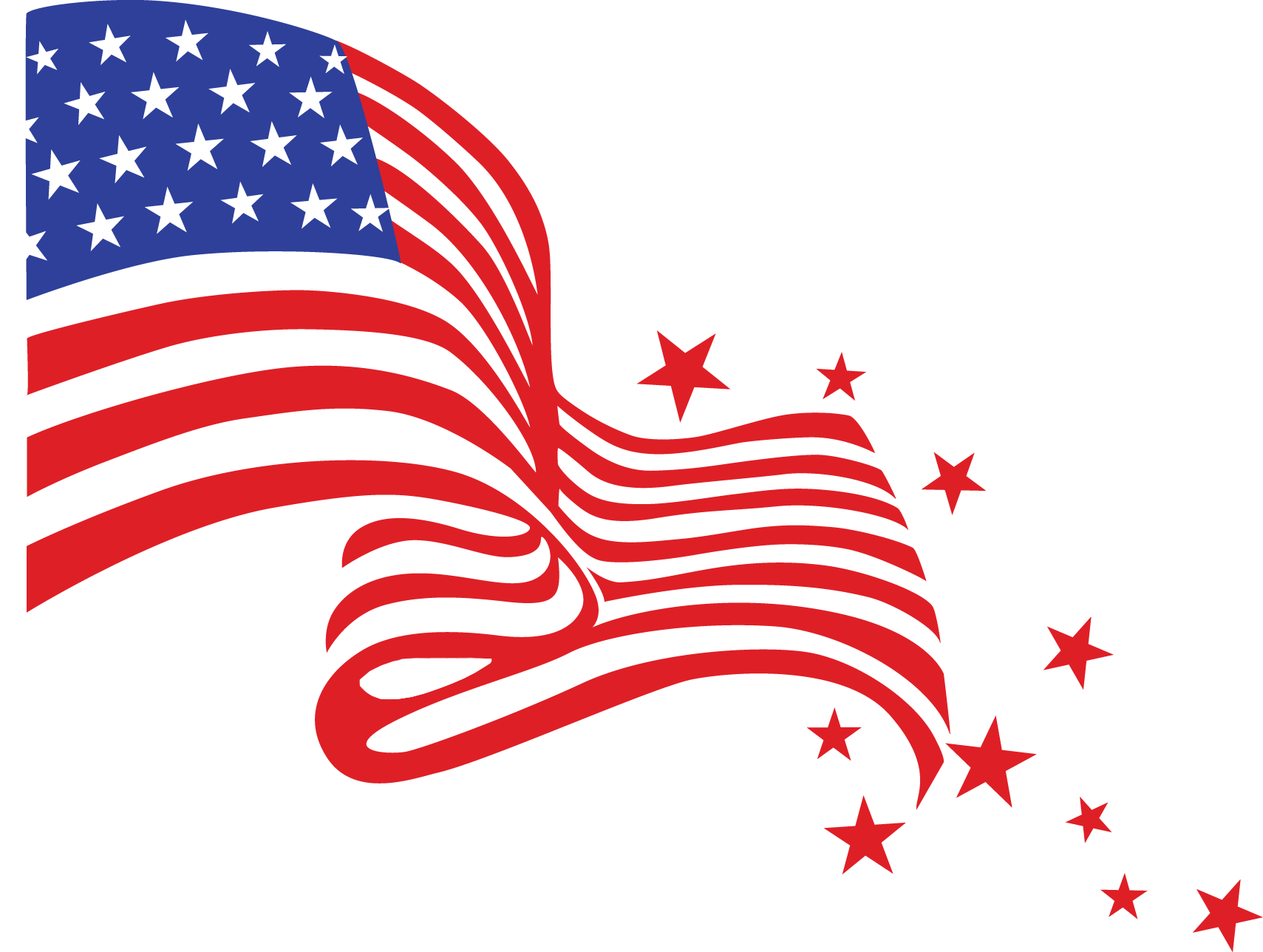Detail Usa Flag Transparent Nomer 27