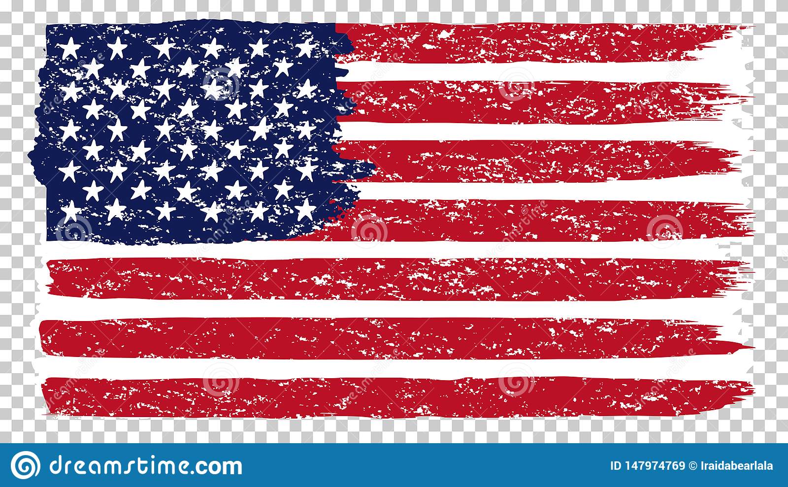 Detail Usa Flag Transparent Background Nomer 17