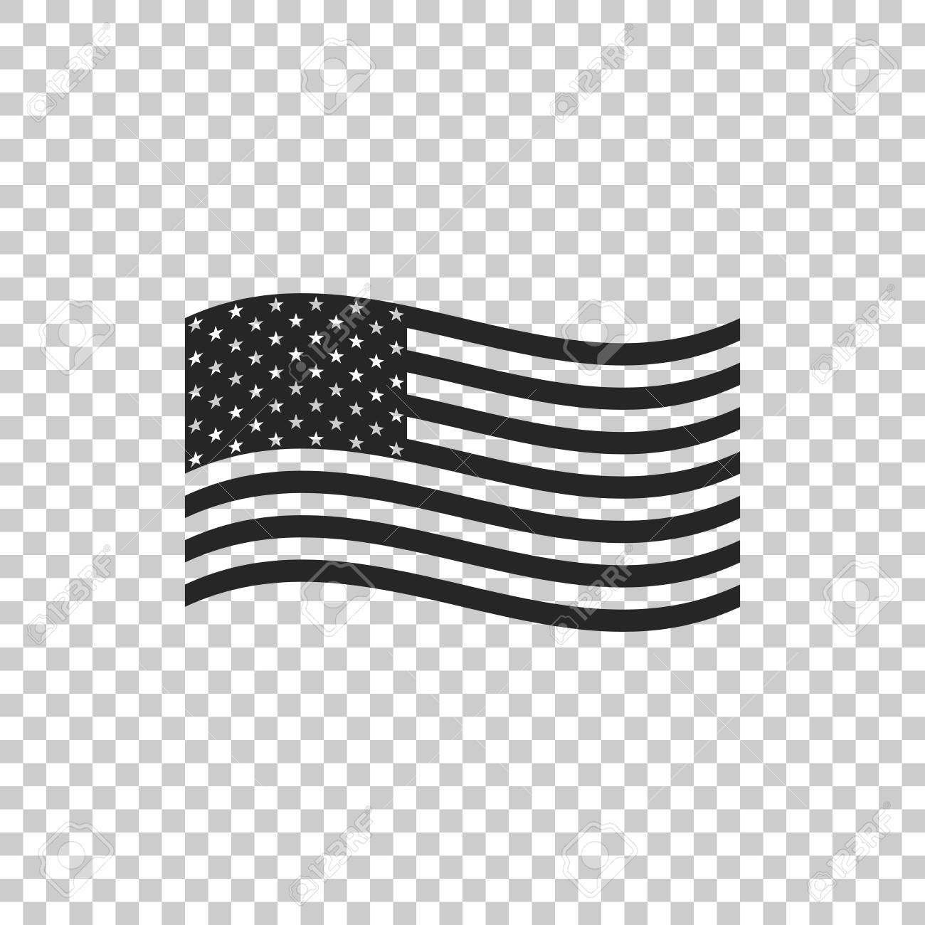Detail Usa Flag Transparent Background Nomer 54