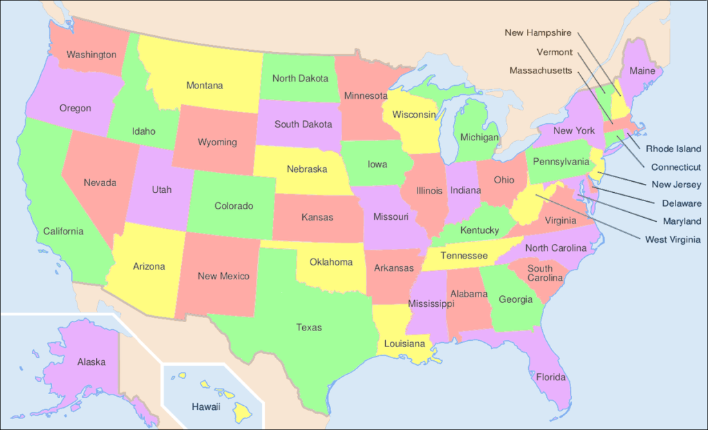 Detail Usa Map Free Nomer 25